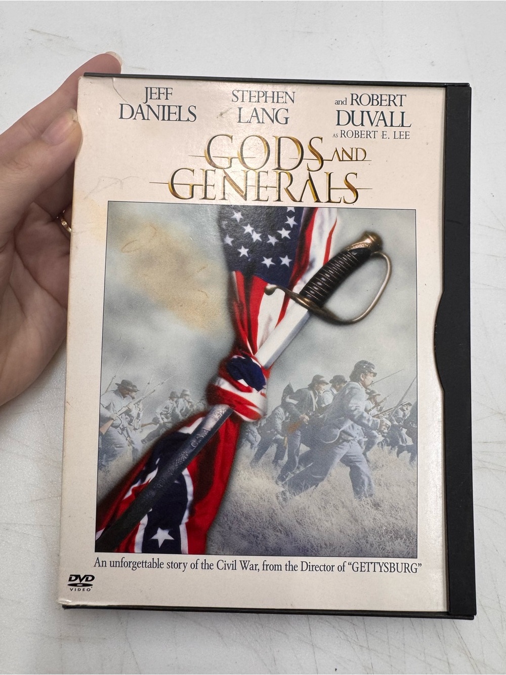 Gods and Generals (DVD, 2003) Disc Tested, Working